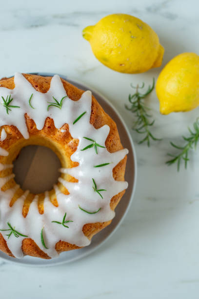 istock Lemon bundt cake drizzled with powdered sugar glaze 1667661515