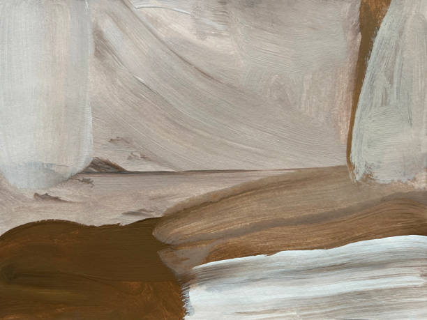 istock Modern abstract painting. Modern art. Contemporary art. 1667674662