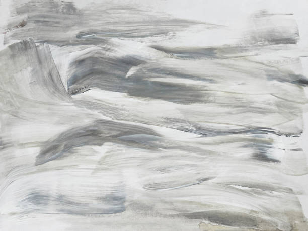 istock Modern abstract painting. Modern art. Contemporary art. 1667675748