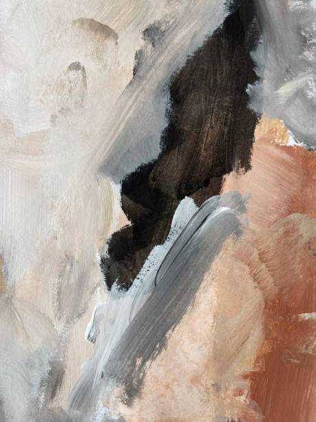 istock Modern abstract painting. Modern art. Contemporary art. 1667676305