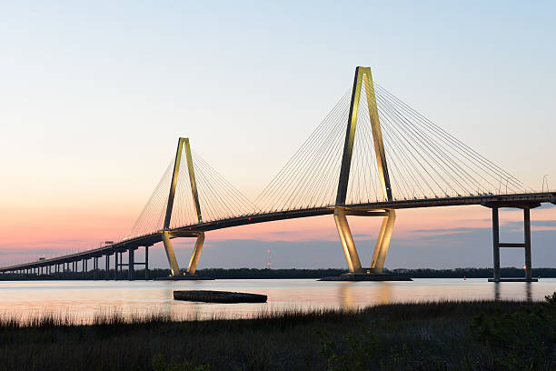 istock Arthur Ravenel Jr Bridge at Sunset 166767763