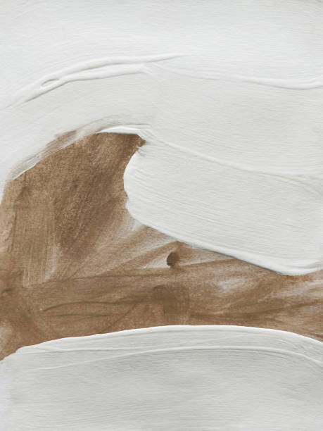 istock Modern abstract painting. Modern art. Contemporary art. 1667678484