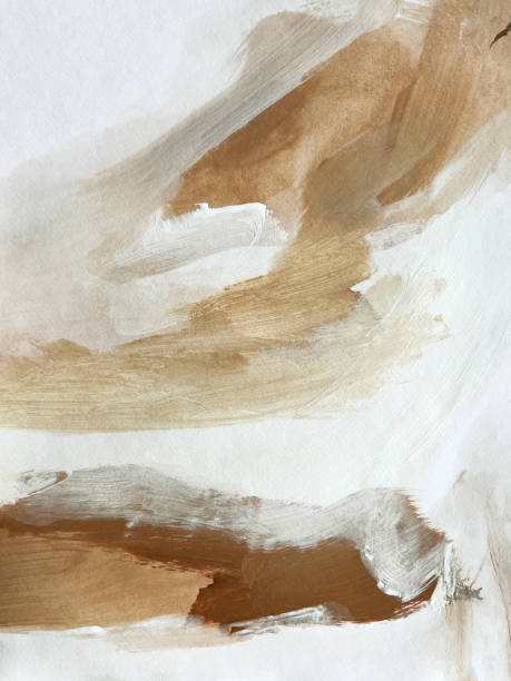 istock Modern abstract painting. Modern art. Contemporary art. 1667679019