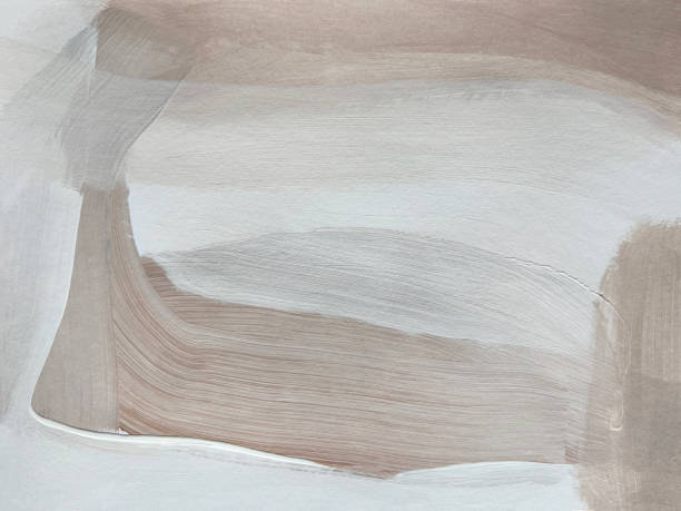 istock Modern abstract painting. Modern art. Contemporary art. 1667680655