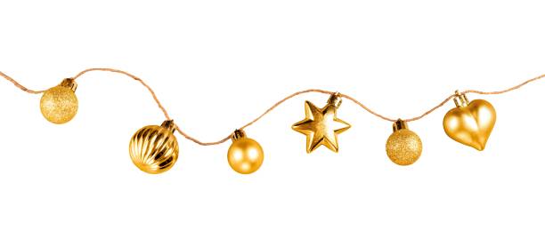 istock shiny golden bauble and star border 1667714647