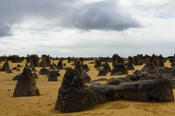 Belas , Luanda Province, Angola: The Miradouro da Lua, or Moon Viewpoint, is a natural wonder located about 40 kilometers south of Luanda, near the EN100 road. This unique geological formation has been sculpted over the ages by the erosion forces of wind and rain, resulting in an otherworldly landscape reminiscent of the lunar surface. Its stark beauty, characterized by towering cliffs, deep crevices, and smooth, white rock formations, has earned it a well-deserved reputation as one of Angola's most iconic attractions.