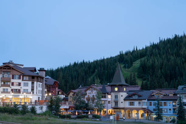istock Sun Peaks ski resort in summer 1667767158