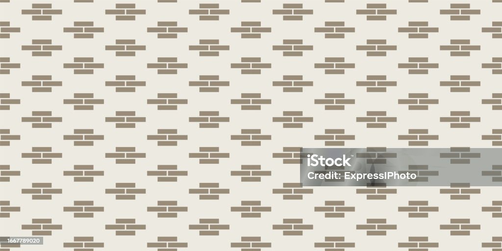 Brick Work Repeat Pattern Brick Wall Seamless Pattern Simple Endless Architecture Interior ...