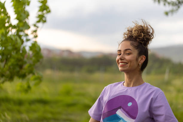 istock Purple T-Shirt Beauty 1667792301