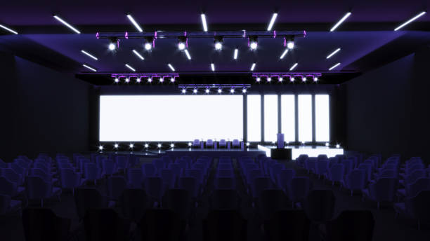 istock Empty stage Design for mockup and Corporate identity, Original designed stage 1667820886