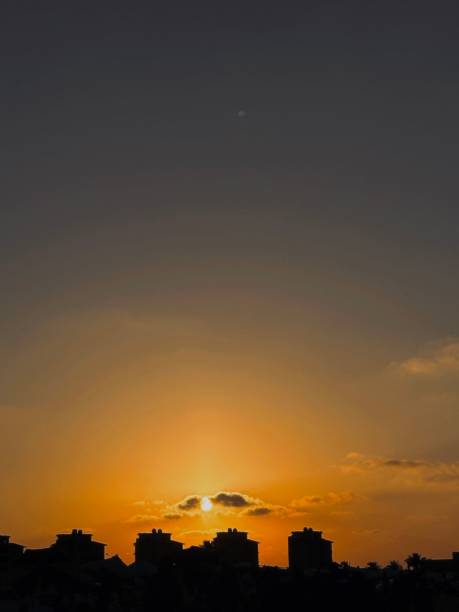 istock Different sunsets views on the sea 1667827469