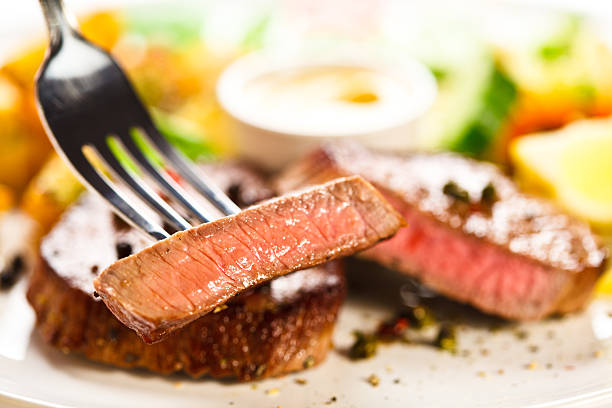 istock Grilled meat, potatoes and vegetables 166782778