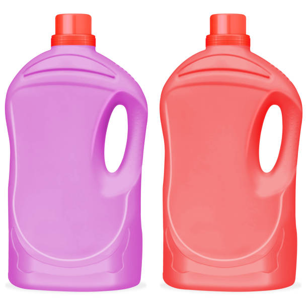 istock Illustration of bottle detergent laundry. isolated on white. 3d render 1667874252