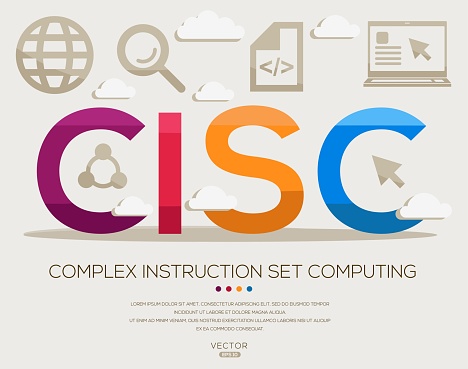 Cisc Complex Instruction Set Computing Stock Illustration - Download ...