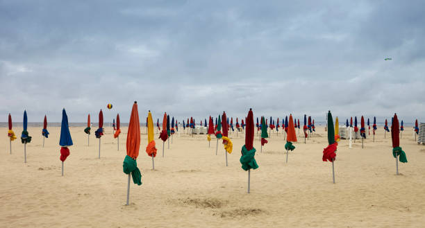 istock panorama of Deauville's beach 1667899042