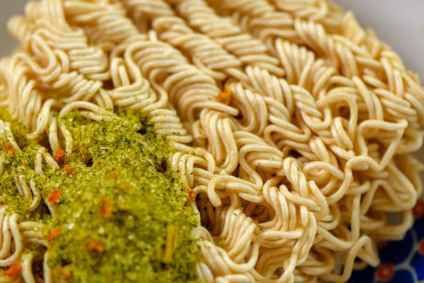 istock Instant noodle coocked at home 1667971738