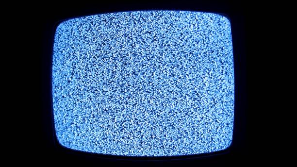 istock Turning On Off Analog TV Static With No Signal 1668002642