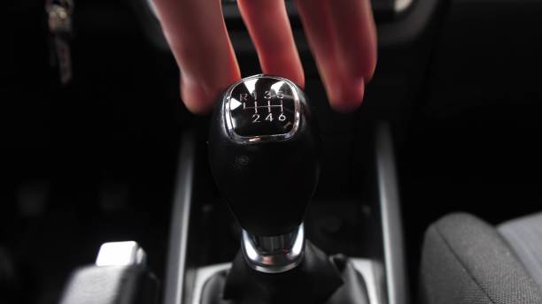 istock Driver Changing Gears with Manual Transmission Gear Stick 1668004870