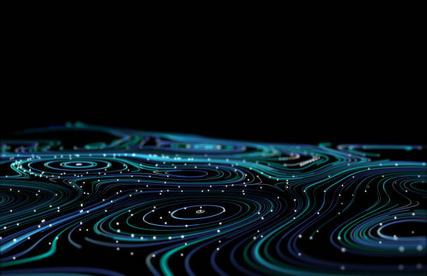 istock 3D abstract particle spiral ocean poster background 1668246826