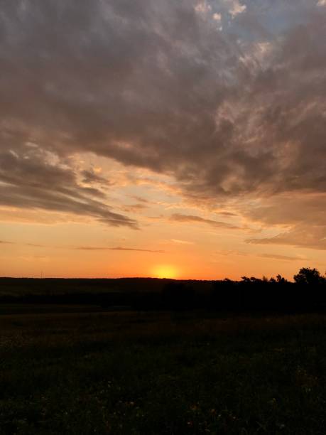 istock fabulous magical sunrise in the summer morning 1668289108