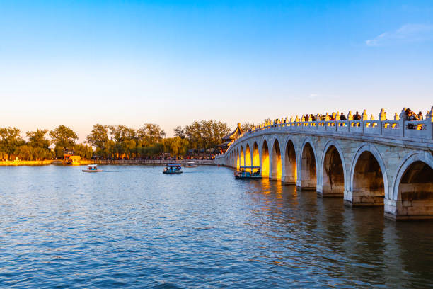 istock Summer Palace Beijing, the Seventeen Arch bridge 1668290701