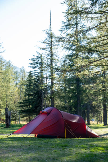 istock Camping in the mountains of Europe Italy 1668308024