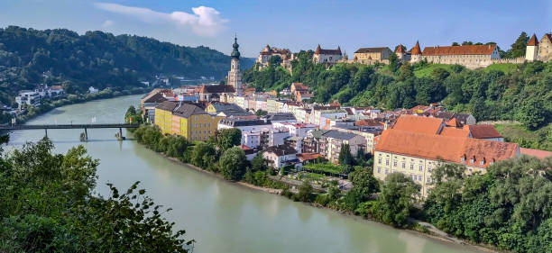 istock Old town of Burghausen in panorama 1668308710
