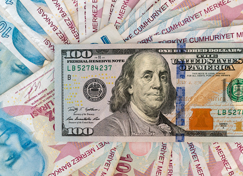 money, Turkish lira, dollar , euro, depreciation