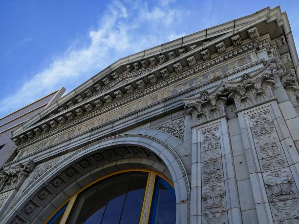 istock Old building with decorative facade, Globe, Arizona. 1668623598
