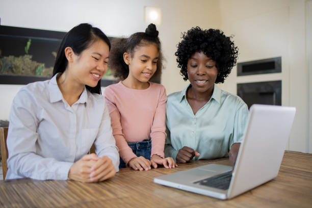 istock Happy multi ethnic family spends time together 1668722673