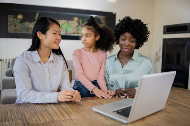 istock Happy multi ethnic family spends time together 1668722686