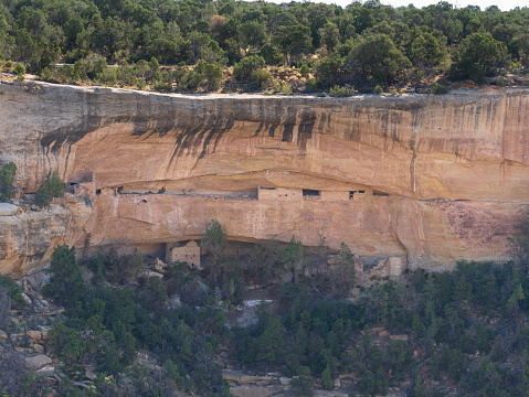 Mesa Verde National Park Pueblo structures