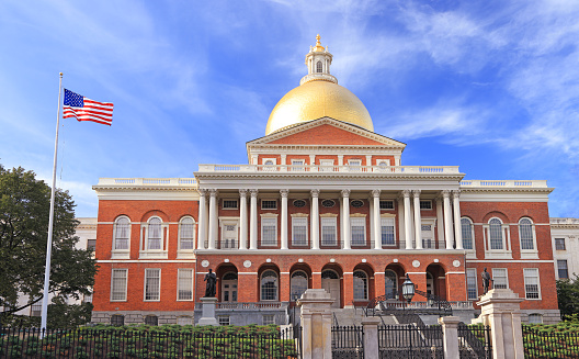Massachusetts State House, Boston, Beacon Hill, Massachusetts, USA