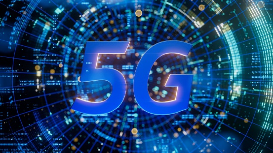 5G, 5 Generation, Mobile Network Data Technology, Global Communication, Speed