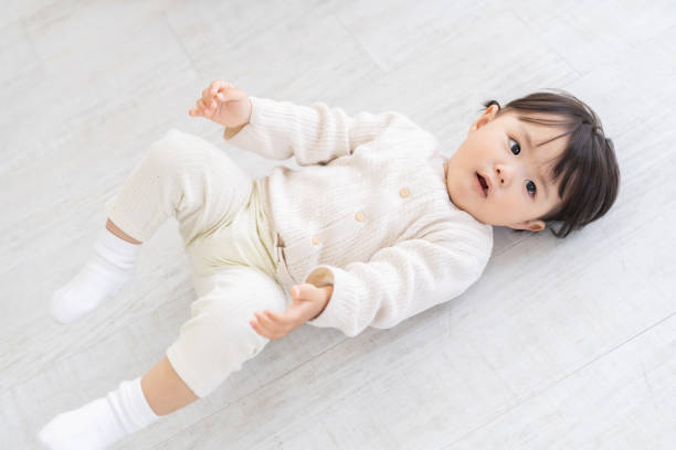 istock asian cute baby , smile 1668941741