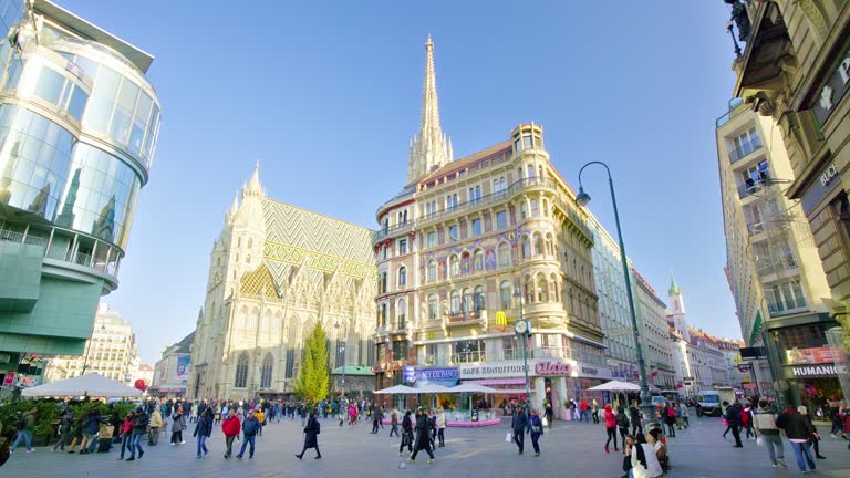 St. Stephen's Cathedral. Stephansplatz. Vienna