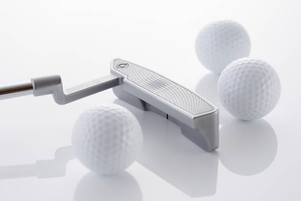 istock golf image. golf balls and golf clubs 1669135152