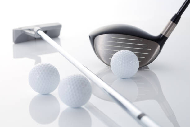 istock golf image. golf balls and golf clubs 1669135276