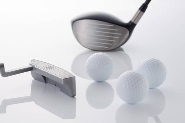 istock golf image. golf balls and golf clubs 1669135313