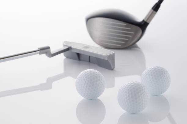 istock golf image. golf balls and golf clubs 1669135433