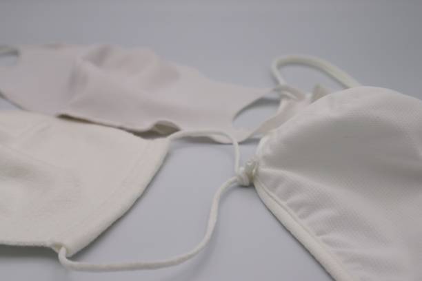 istock Close-up of white mask 1669441731