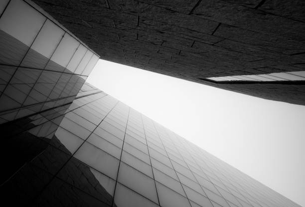 istock Architectural Perspective on Details of Modern Buildings 1669637554