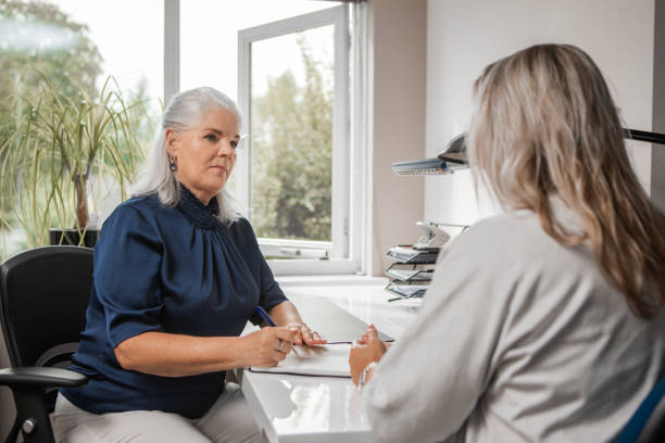 istock Counselling session between female accountancy specialist and client 1669650964