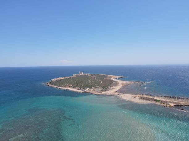 istock Island two sea, Italy Sicily 1669680991