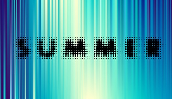 Soft Gradient Background For Any Design Halftone Lettering Summer ...