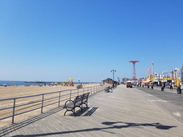 Sunny day in coney island