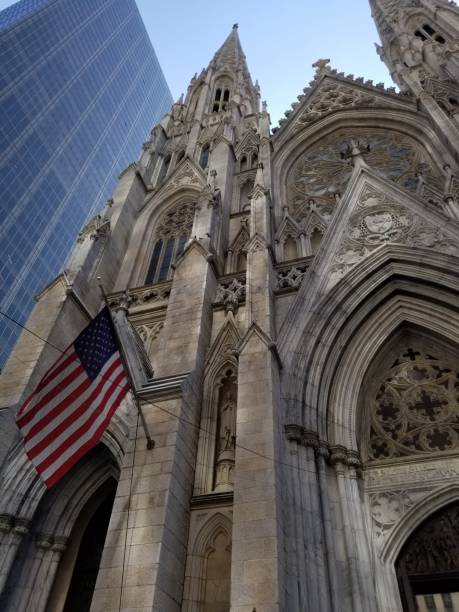 istock Old church in new York 1669811414