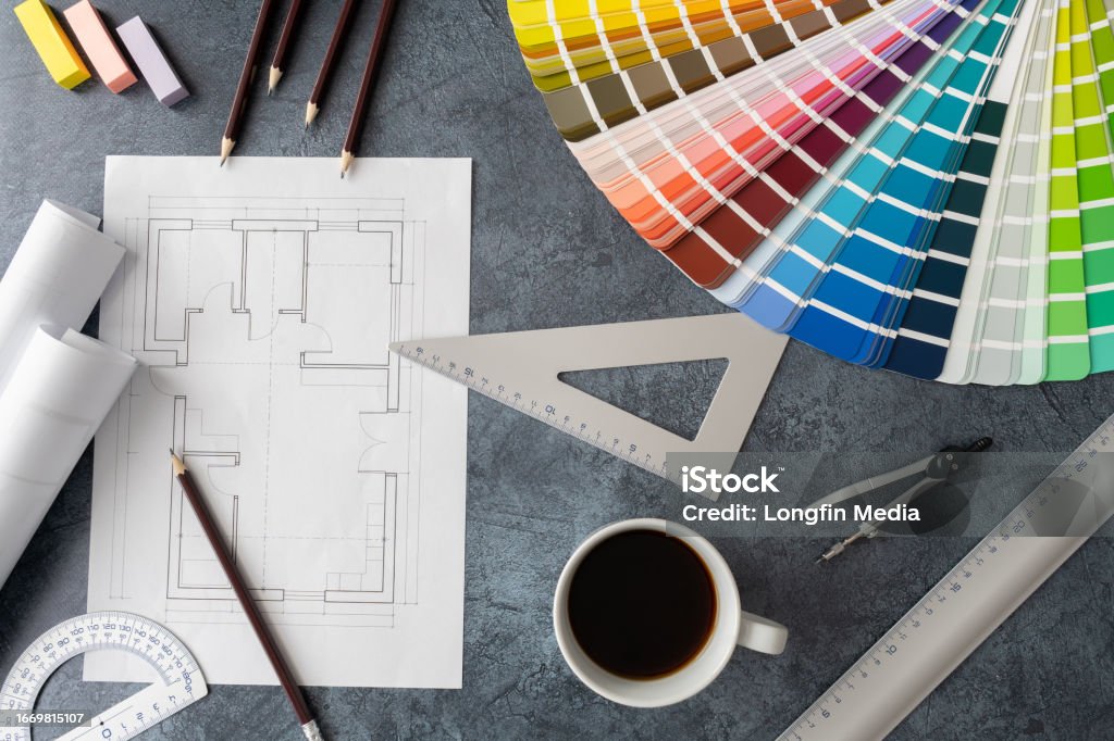 Interior Design Concept Color Scheme Palette Guide Catalog With Colour