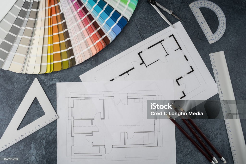 Interior Design Concept Color Scheme Palette Guide Catalog With Colour