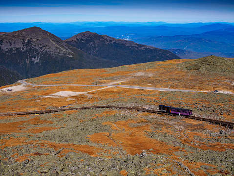 The Mount Washington Cog Railway, also known as the Cog, is the world's first mountain-climbing cog railway.